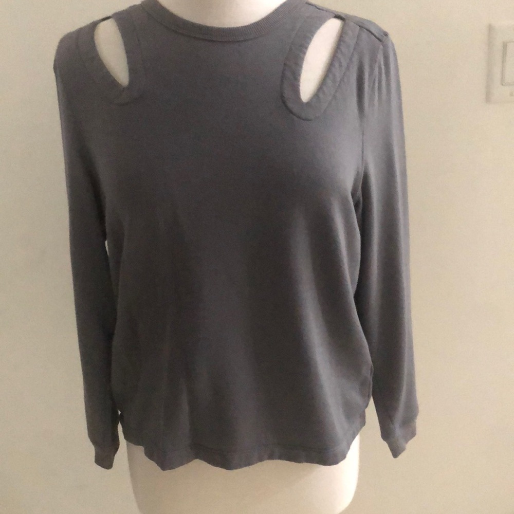 Joy Lab fleece Sweater - Gray - Size Medium